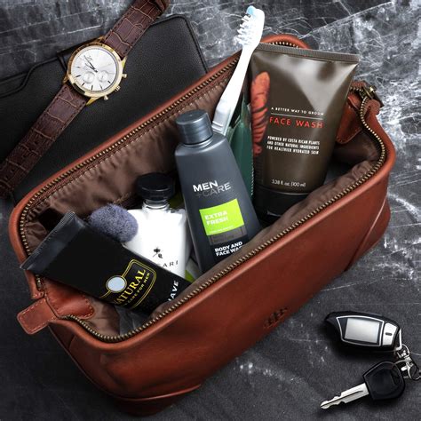 luxury toiletry bag men's.